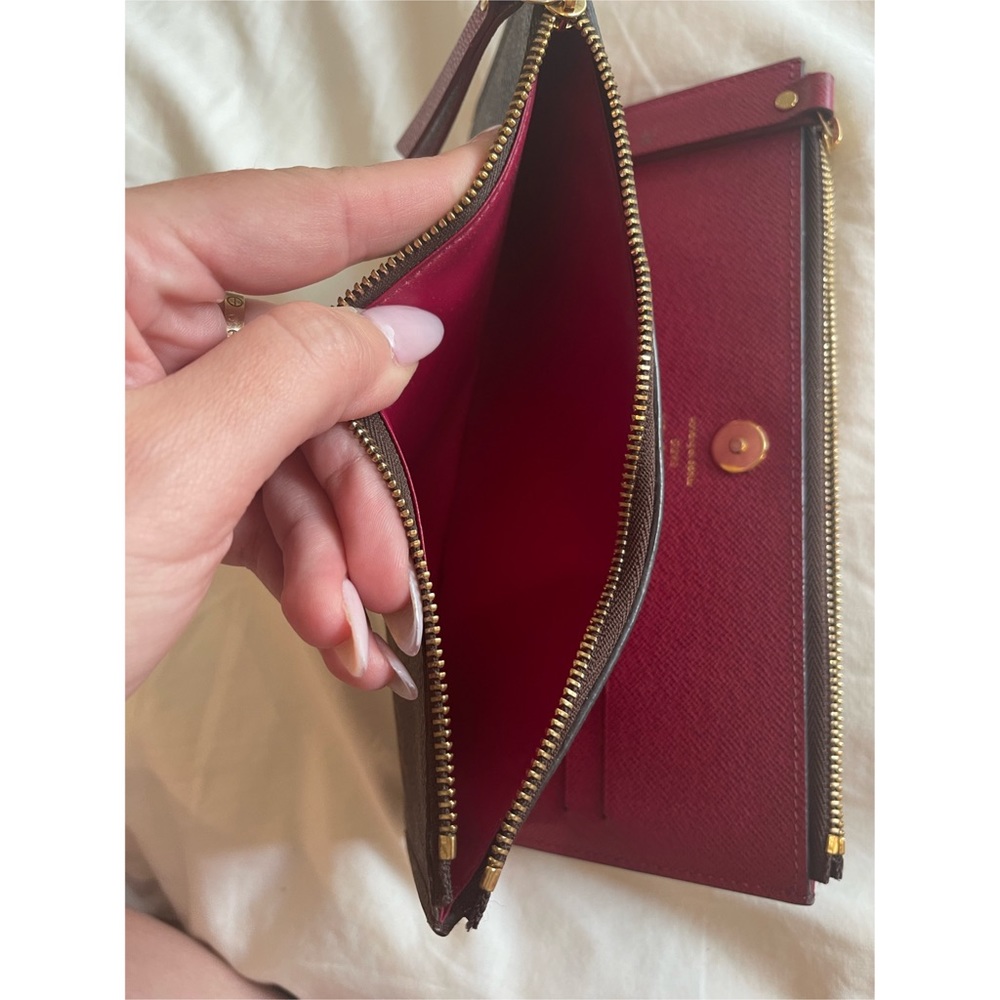 Louis Vuitton Adele Monogram Wallet In Fuschia - image 3